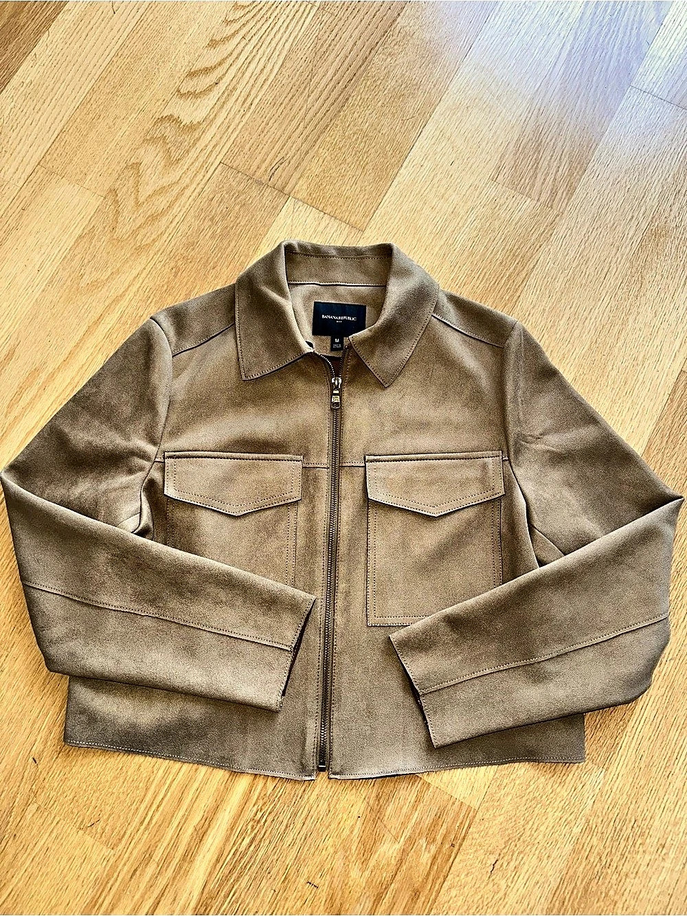 Banana Republic Utility Jacket Brown Size Medium Like New